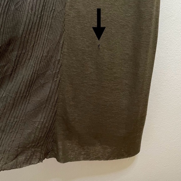 Free People Beach Always Dreamin Linen Blend Cap Sleeve Maxi Dress Army Green XS - Picture 12 of 16